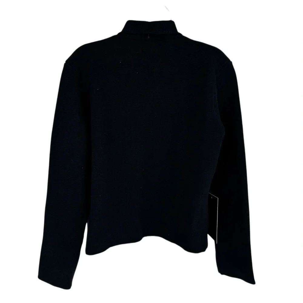 Tuckernuck Black Cassandra Sweater – Size L NWT – Classic Button Front Cardigan - Picture 8 of 9